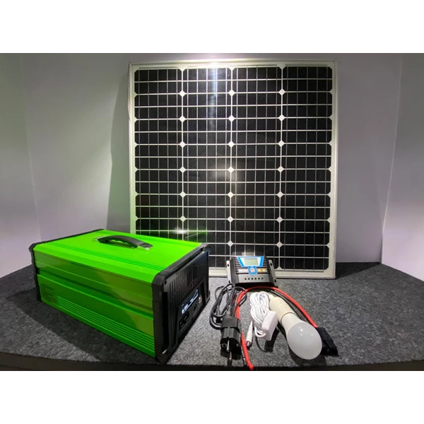 Lampu Emergency  smart solar home sistem  300w-500w